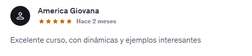 Review Curso de Servicio al cliente valoración de Curso de Servicio al cliente