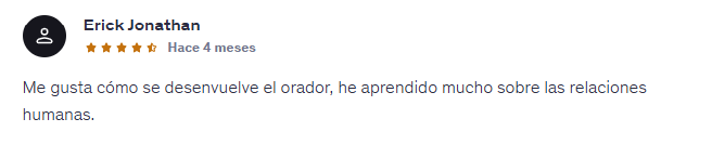 Review Curso de Servicio al cliente valoración de Curso de Servicio al cliente